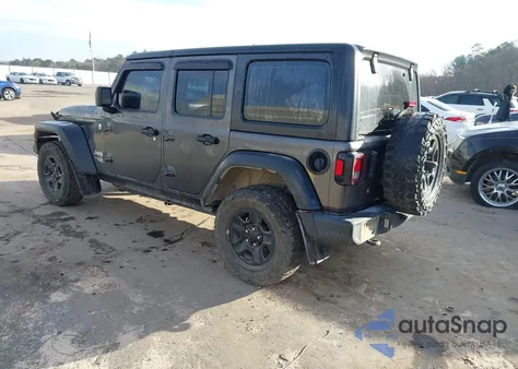 2018 Jeep Wrangler Unlimited Sport 4X4 z USA, uszkodzony, nr VIN 1C4HJXDN5JW266580